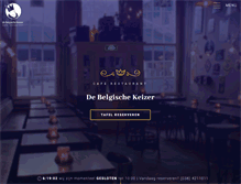 Tablet Screenshot of belgischekeizer.nl